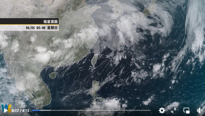 「天氣風險 WeatherRisk」粉專預估，下週鋒面都將在台灣附近南北擺盪，伴隨著較強的西南季風，各地天氣普遍不穩。 圖：翻攝自天氣風險臉書