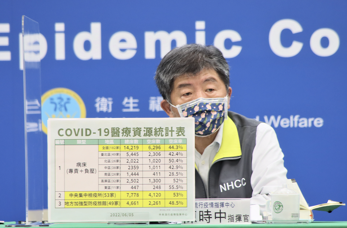 中央流行疫情指揮中心指揮官陳時中。 圖：中央流行疫情指揮中心／提供（資料照）