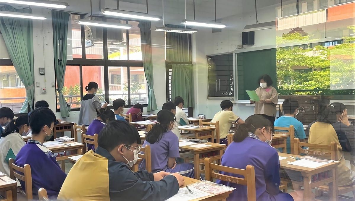 國中教育會考補行考試順利落幕。 圖：新北市教育局提供