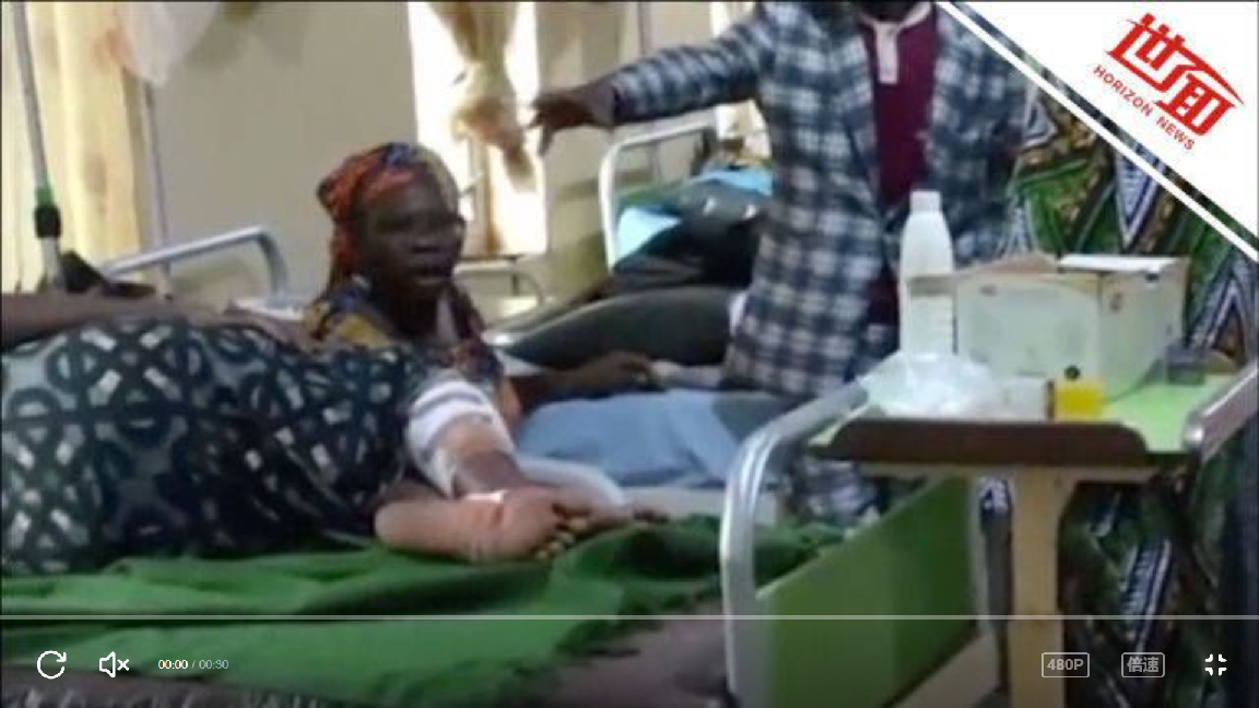 當地媒體稱襲擊中至少50人遇難，許多民眾被緊急送醫治療。 圖：翻攝自騰訊網