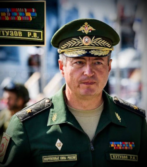 俄羅斯陸軍少將羅曼·庫圖佐夫（Roman Kutuzov）。 圖：翻攝自Telegram