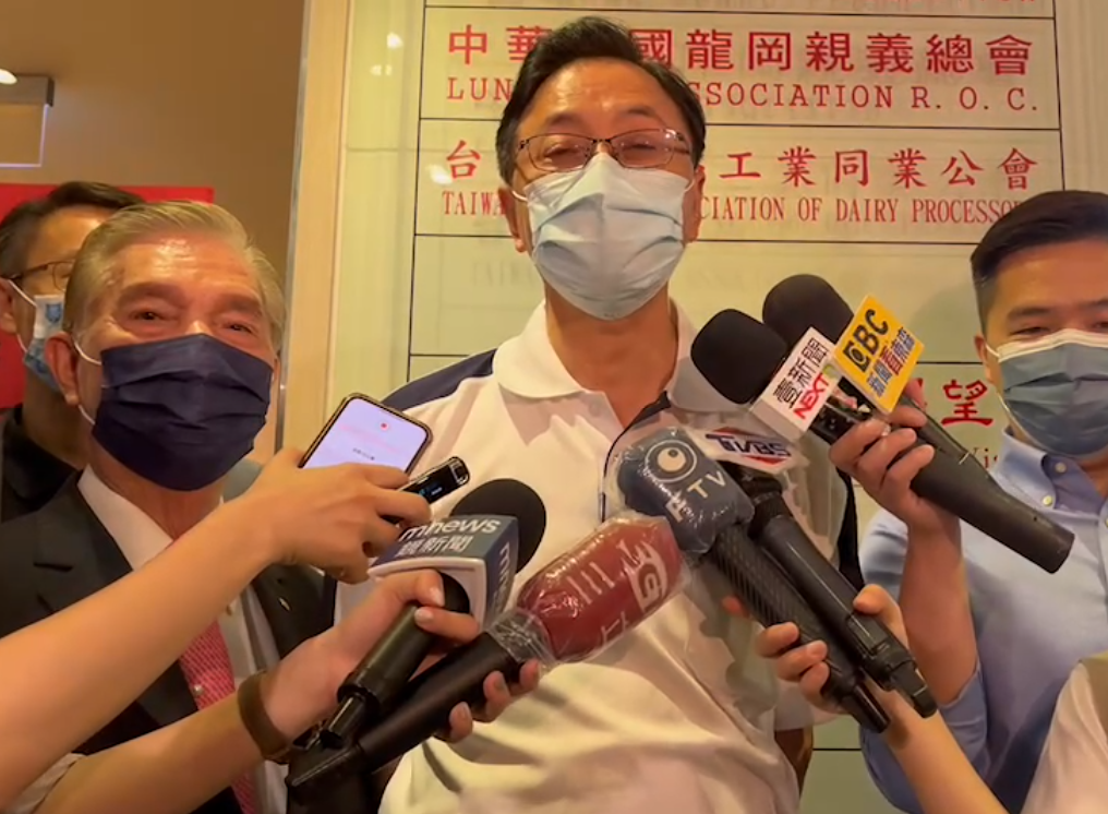 張善政強調，既然接受徵召就會努力向前跑到終點為止。 圖：張善政競選團隊/提供