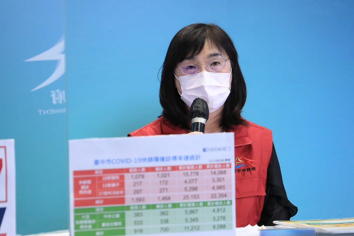 台中市衛生局副局長邱惠慈。 圖：台中市政府提供