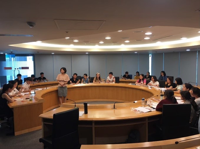 為協助移工融入台灣社會及工作生活，新北市勞工局委託明志科技大學，針對在新北工作的菲律賓、印尼、越南及泰國4國移工，提供免費華語文訓練課程。（圖攝於108年移工華語課）。 圖：新北市勞工局提供