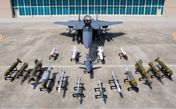 南韓F-15K戰機。 圖 : 翻攝自南韓空軍官網(資料照）
