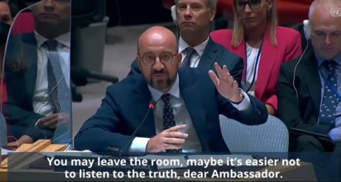 歐盟高峰會主席米歇爾( Charles Michel ) 。 圖:推特Charles Michel (@eucopresident) (資料照)