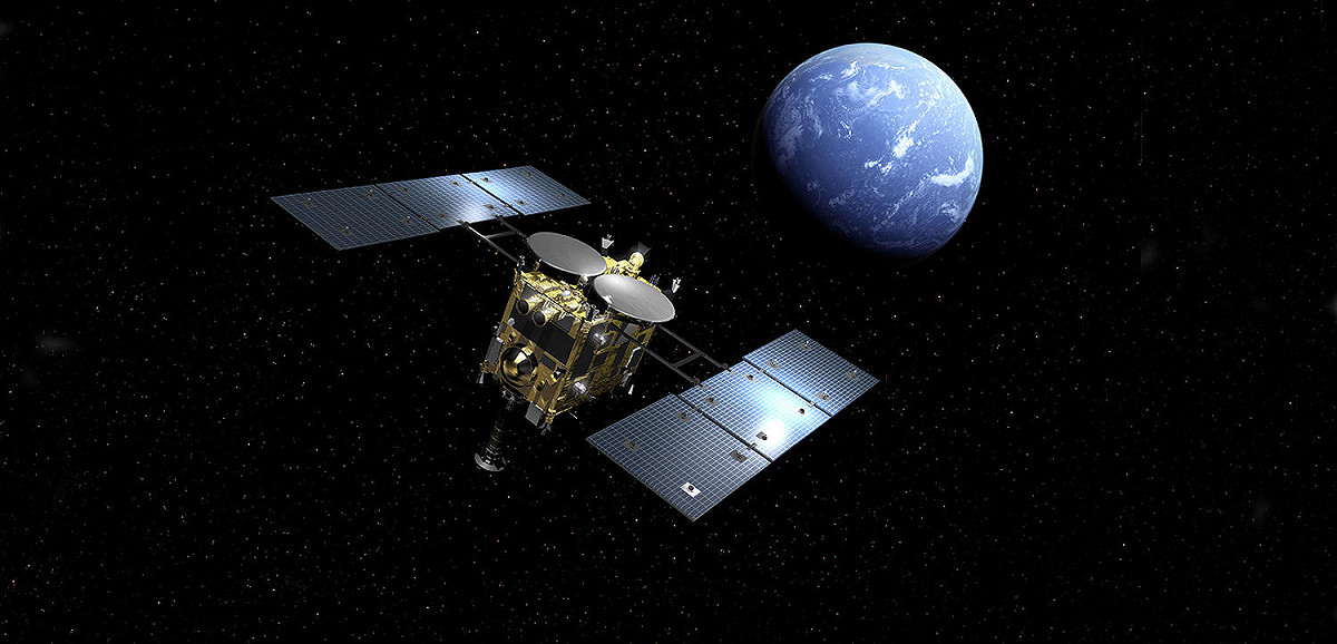 日本「隼鳥 2 號」。 圖：翻攝自JAXA