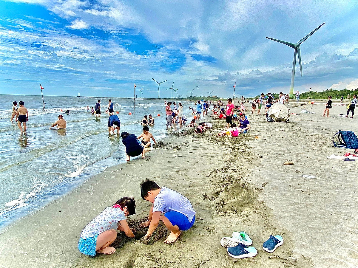 大安濱海樂園。