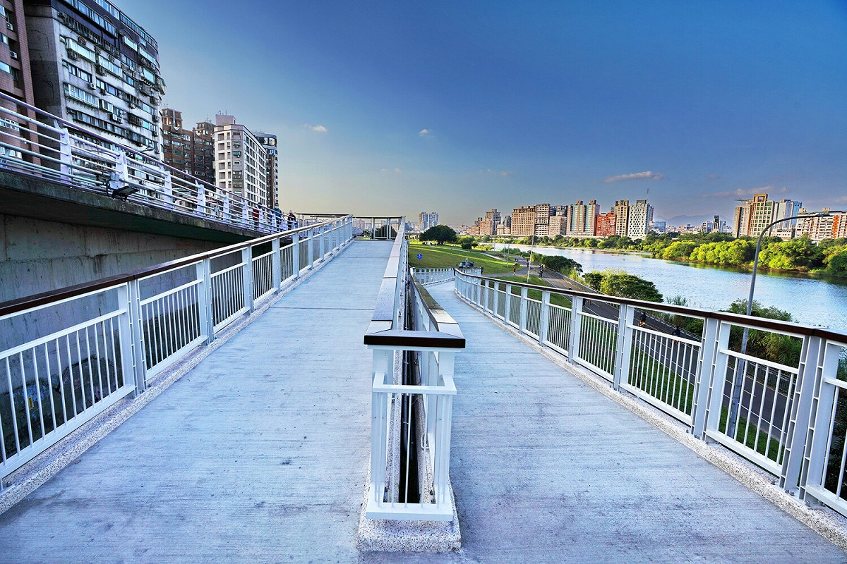 無障礙坡道。 圖：新北市水利局提供