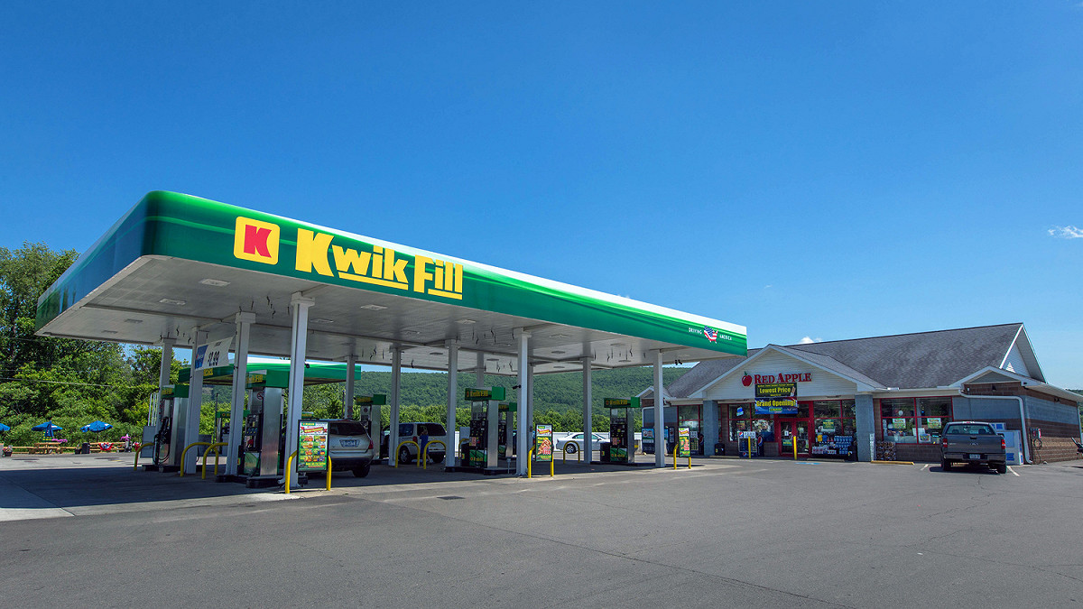 美國國內Kwik Fill加油站。 圖：翻攝自Kwik Fill官網