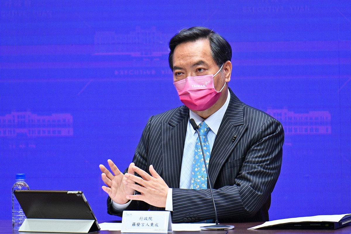 行政院政委兼發言人羅秉成。 圖：行政院提供