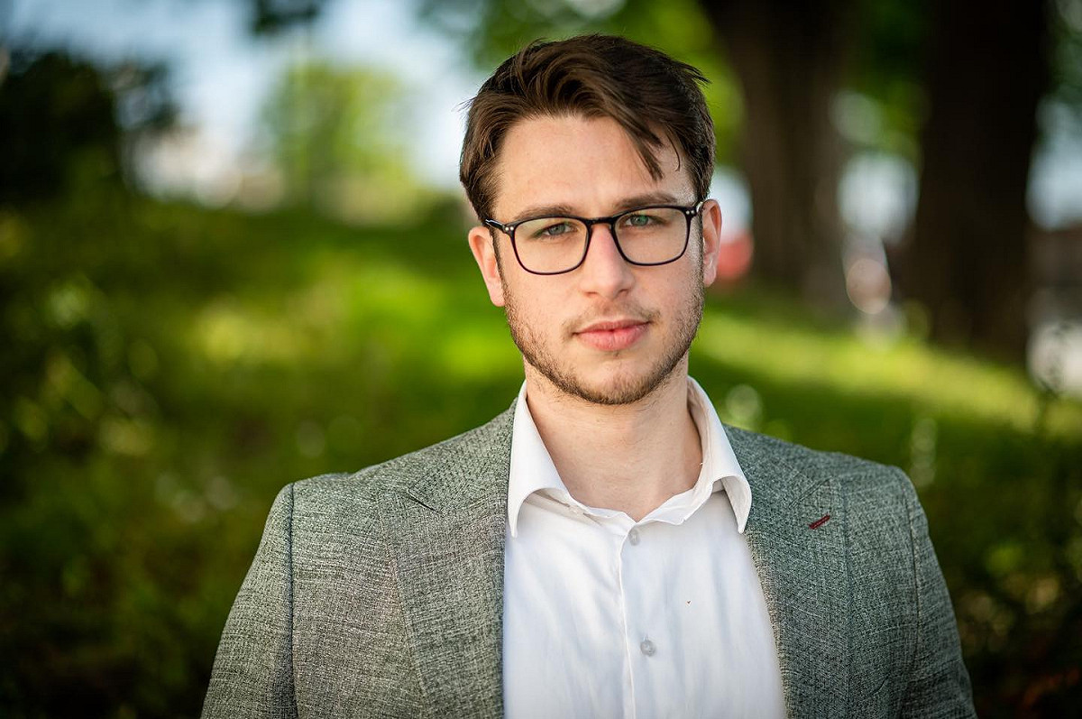 斯洛伐克議員史丹奇克（Andrej Stančík）。 圖：翻攝自史丹奇克Instagram