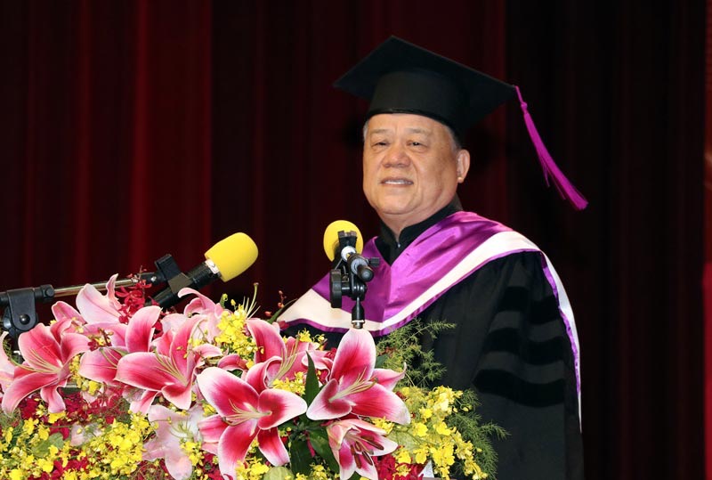 世新大學校長吳永乾。 圖：世新大學提供