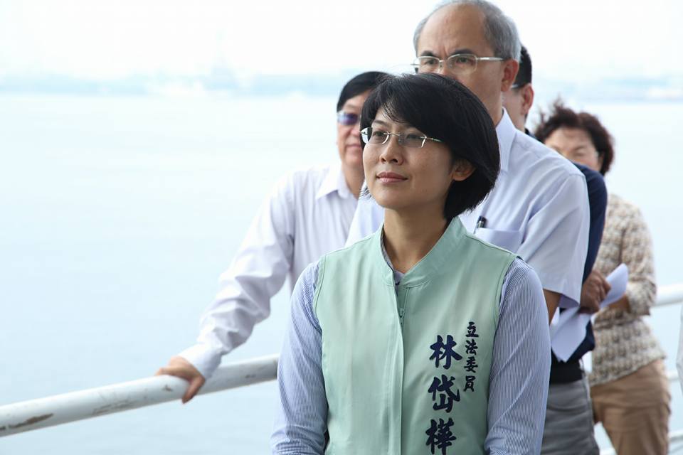 黨內人士分析，放生案無損有意參選高雄市長的林岱樺（中）地方支持度，但關說案爆發後，可能會讓民調排名因此洗牌。 圖：翻攝自林岱樺臉書專頁