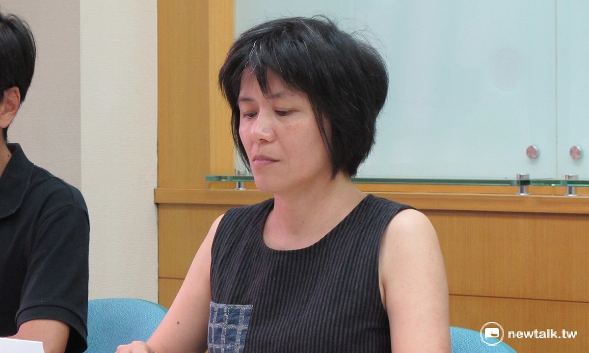 針對勞基法修法，台灣守護民主平台會長陳昭如(圖)8日發表聲明譴責民進黨。 圖：新頭殼資料照片