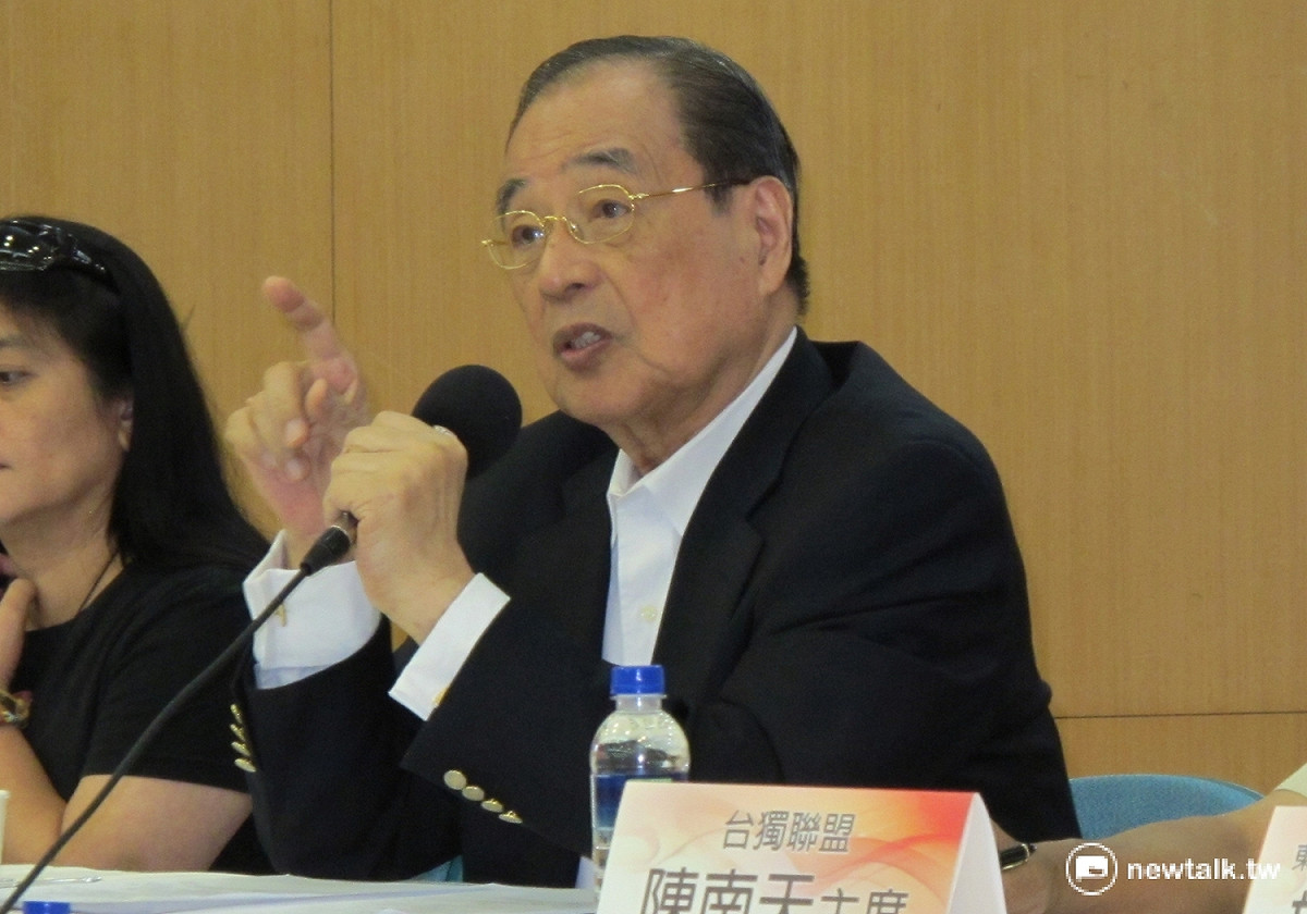 前駐日代表羅福全22日表示，蔡政府處理南海議題，讓人誤以為台灣與中國領土重疊。 圖：林朝億/攝