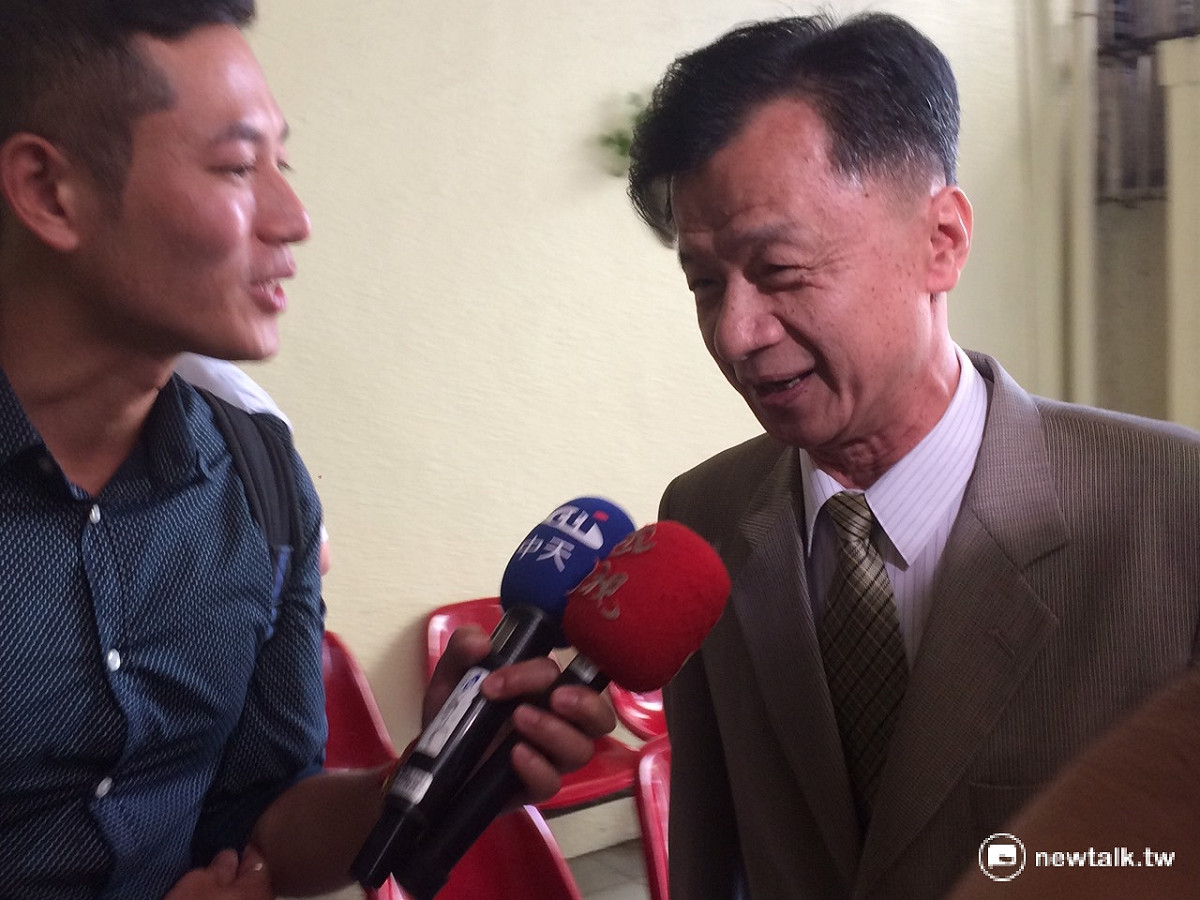 針對花蓮市長補選，綠委段宜康日前在臉書發文表示，選舉漫天買票傳聞，也遭外界質疑段影射法務部查賄不力。法務部長邱太三30日回應，「沒有感覺到被影射」。 圖：許芷敏/攝