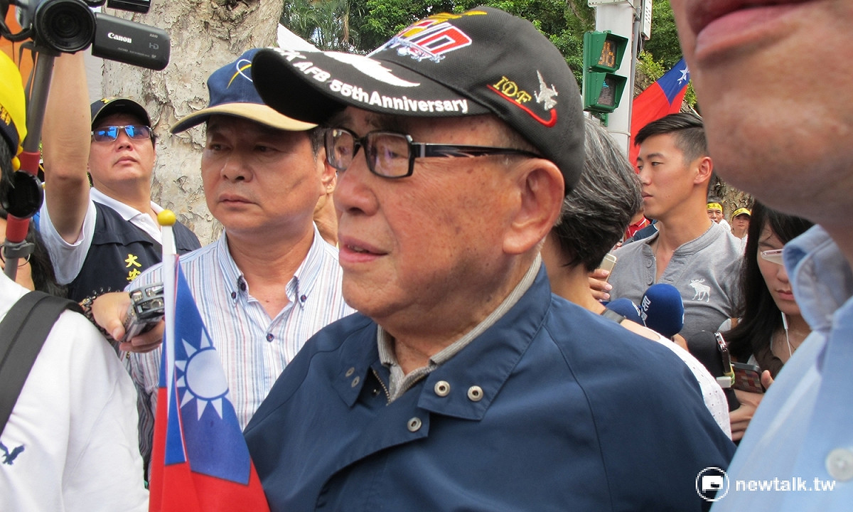 前行政院長郝柏村。 圖：林朝億/攝（資料照）