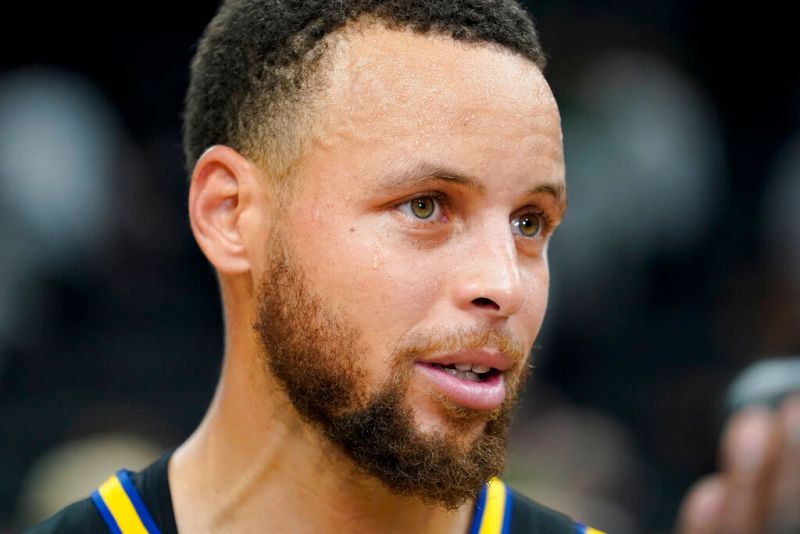 Stephen Curry。 圖／美聯社／達志影像