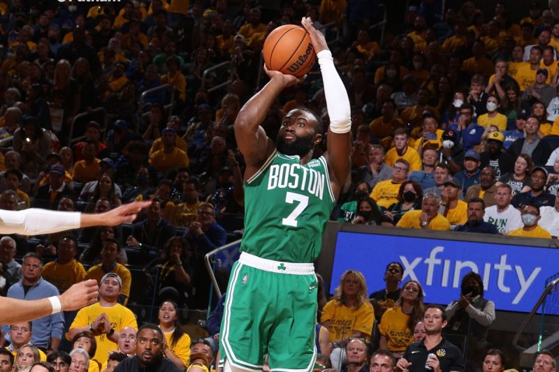 塞爾提克前鋒Jaylen Brown。 圖／取自塞爾提克推特