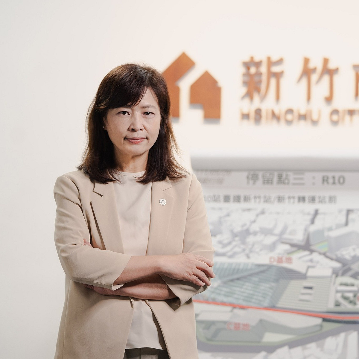 新竹市副市長沈慧虹。 圖：取自沈慧虹臉書（資料照）