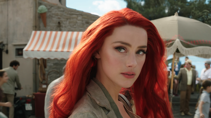 安柏赫德在《水行俠》中飾演梅拉公主(Princess Mera)。 圖：翻攝自IMDb