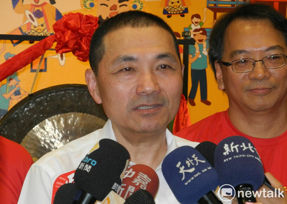 新北市長侯友宜。 圖：王峻昌／攝