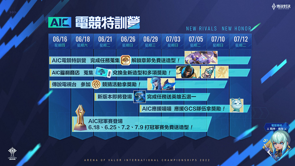 AIC 電競特訓營即將展開 圖：Garena/提供