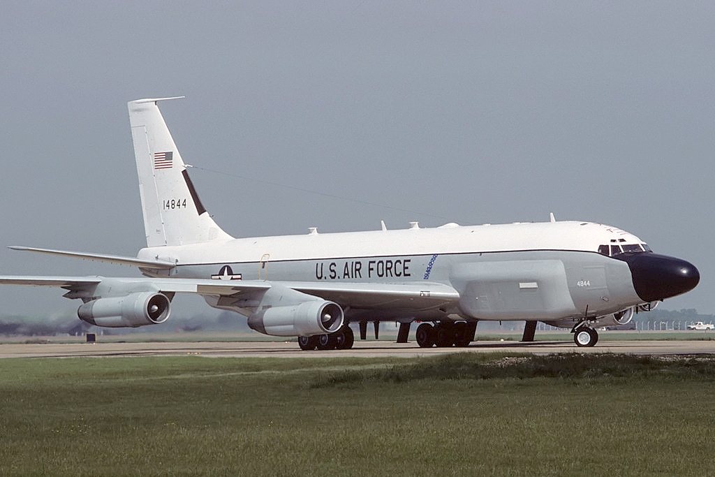美國空軍RC-135V電子偵察機。 圖：翻攝U.S Air Force