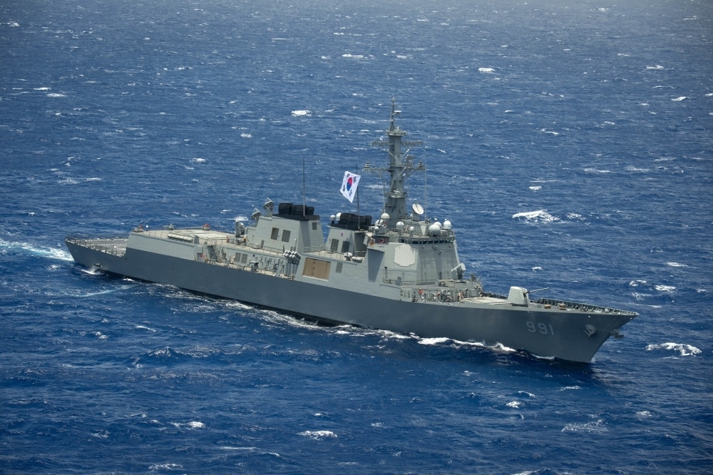 海軍艦名制定委員會將「正祖大王」號選定為韓式驅逐艦-III專案第二批次（KDX3-2）首艦的名稱。 圖：翻攝自美軍DVIDS系統