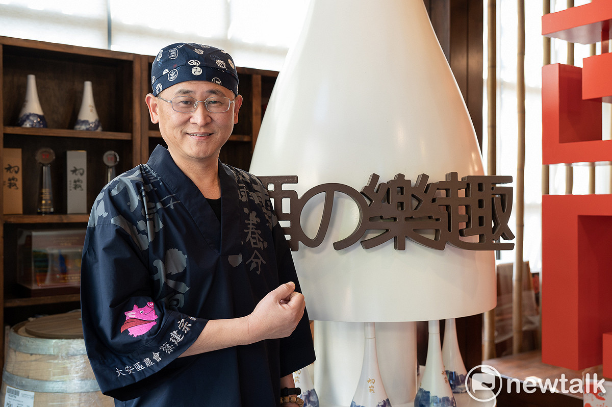 大安區農會總幹事蔡建宗。 唐復年/攝