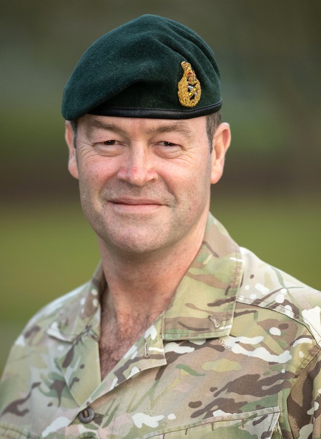 英國陸軍總參謀長桑德斯爵士 圖：翻攝自英國政府網頁
