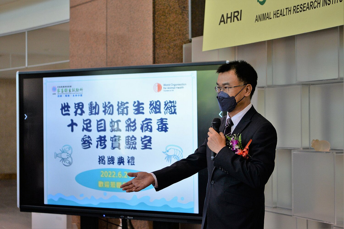 行政院農業委員會主委陳吉仲。 圖：翻攝自家畜衛生試驗所臉書