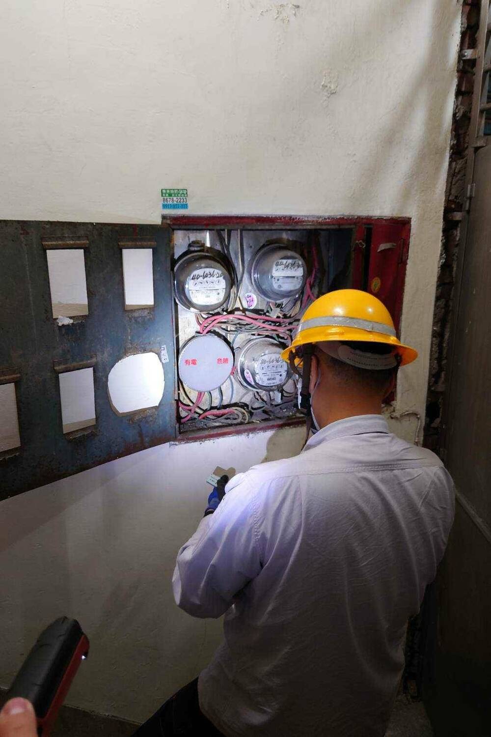 公安小組祭鐵腕展決心。 圖：新北市城鄉局/提供