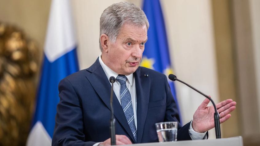 芬蘭總統尼尼斯托 （Sauli Niinisto）回應加入北約一事與土耳其問題尚未解決。 圖：翻攝自Twitter