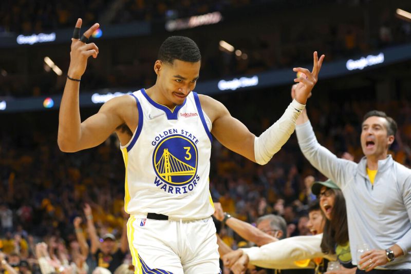 勇士後衛Jordan Poole。 圖／美聯社／達志影像