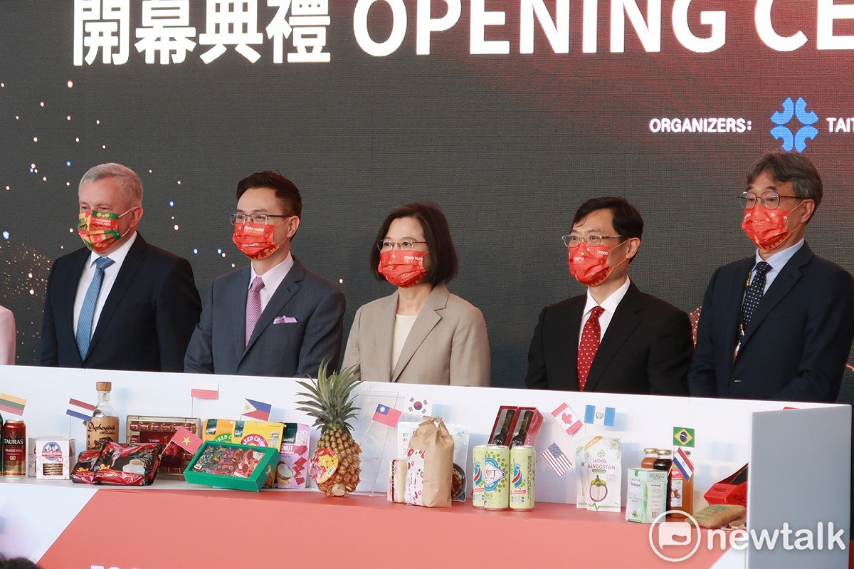 「台北國際食品展」22日上午在南港展覽館2館舉行開幕典禮 圖：林朝億/攝