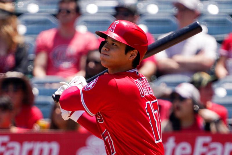 天使隊球星大谷翔平。 圖／美聯社／達志影像