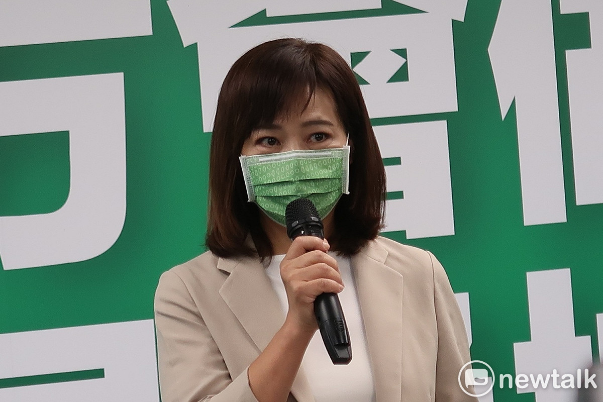 民進黨提名的新竹市長候選人沈慧虹 圖：林朝億/攝