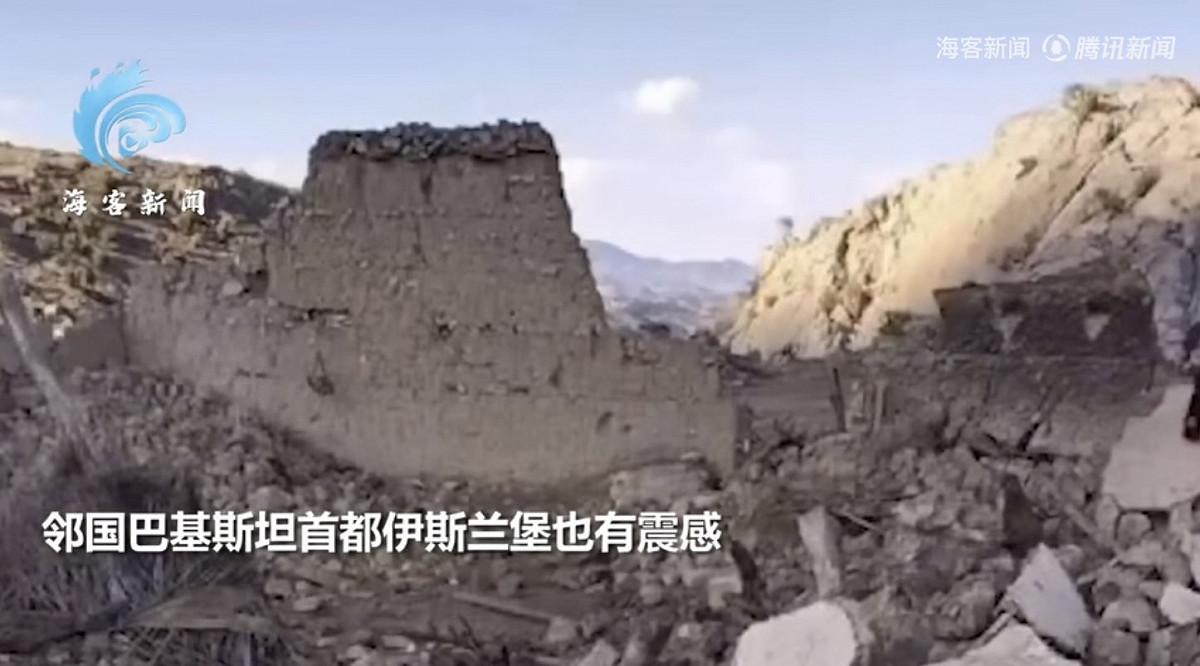 阿富汗東部 6.1 級地震造成至少 940 人死亡，610 受傷。該國專家稱，災難發生於凌晨及震源深度僅 10 公里為此次大規模傷亡的主因。 圖：截自「騰訊網」