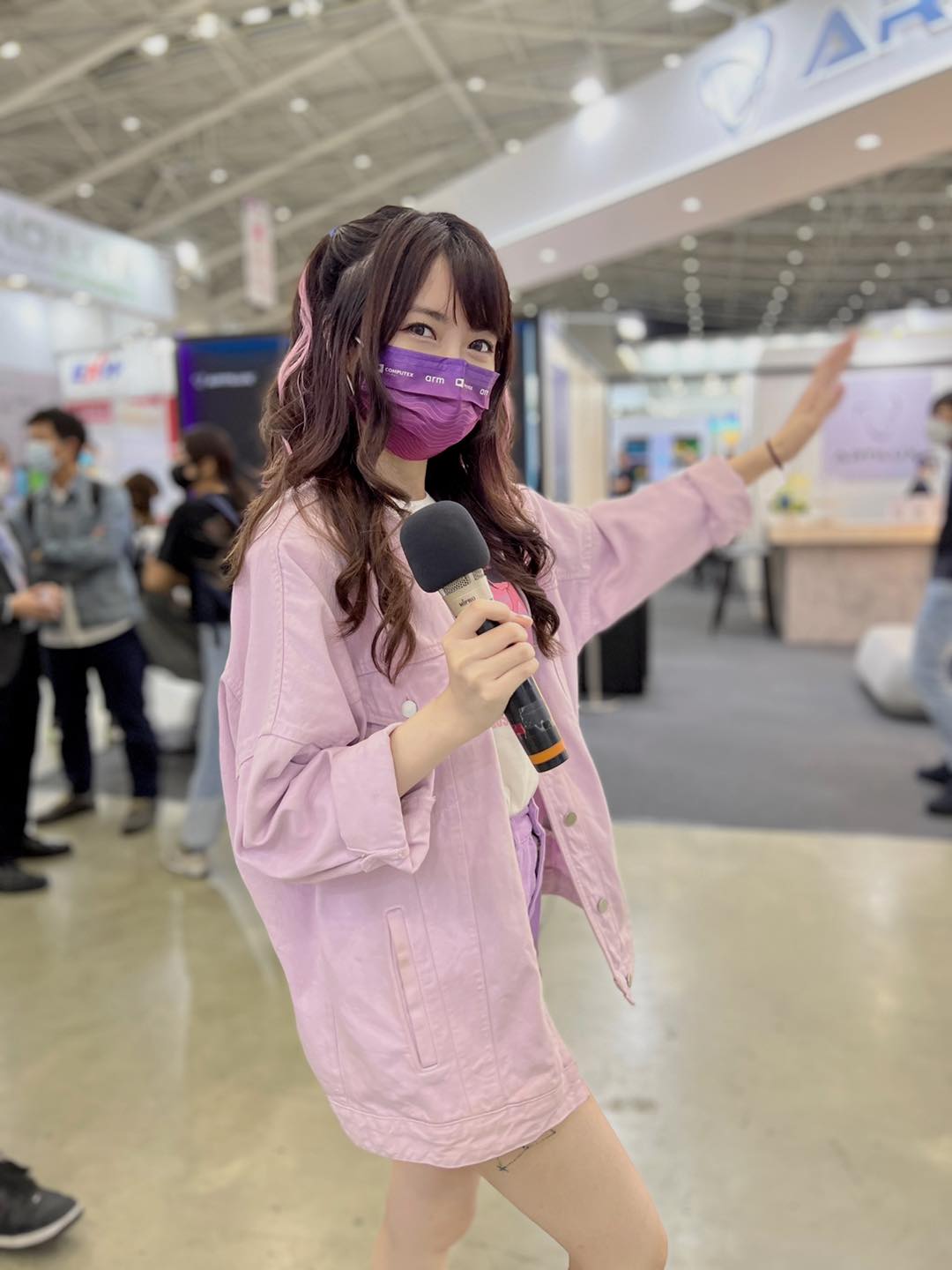實況主小熊Yuniko。 圖：翻攝自小熊臉書