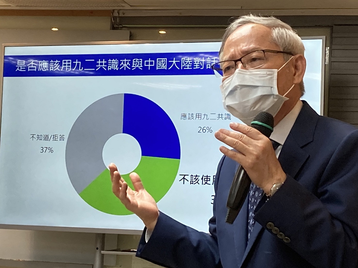國民黨智庫國家安全組召集人林郁方。 圖：國家政策研究基金會/提供（資料照）