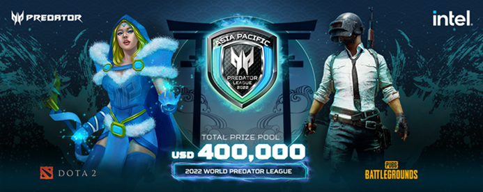 亞太區最大的品牌電競聯賽Predator League 2022年總決賽正式回歸實體戰場 圖：acer/提供