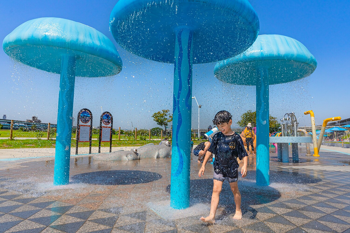 「海世界水樂園」以台灣周邊海洋生物為主題，打造7大台灣特色水中生物。