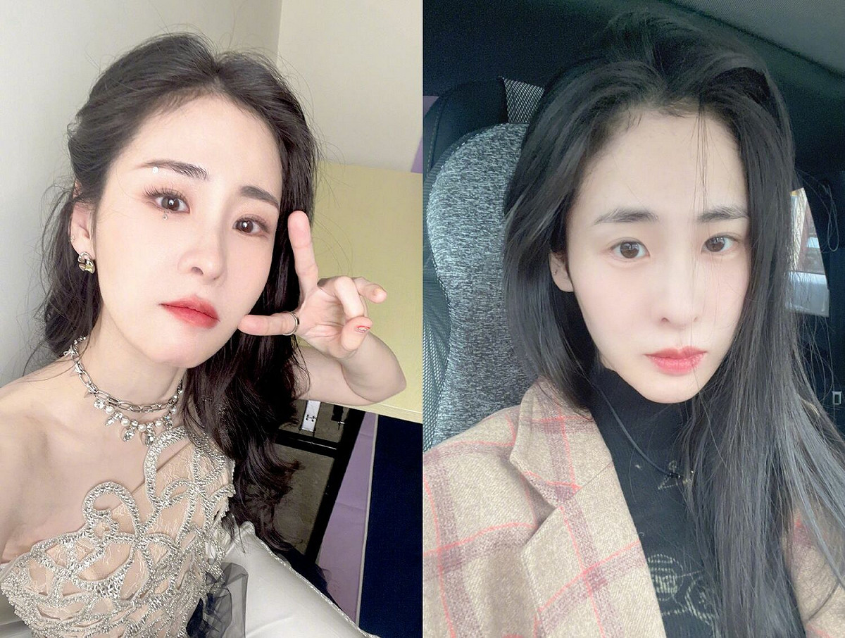 張碧晨去年初坦承和華晨宇有一個女兒。 圖：翻攝自微博