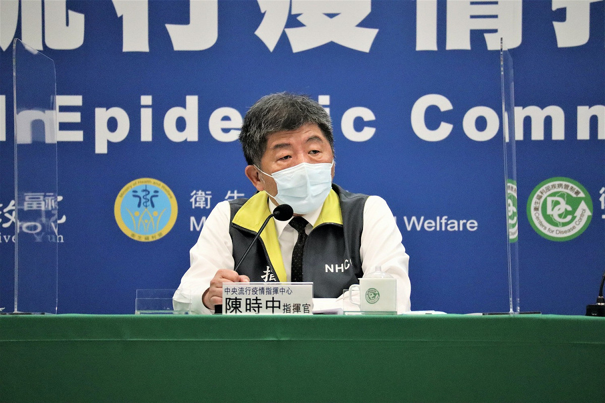 中央流行疫情指揮中心指揮官陳時中（資料照）。 圖：中央流行疫情指揮中心／提供