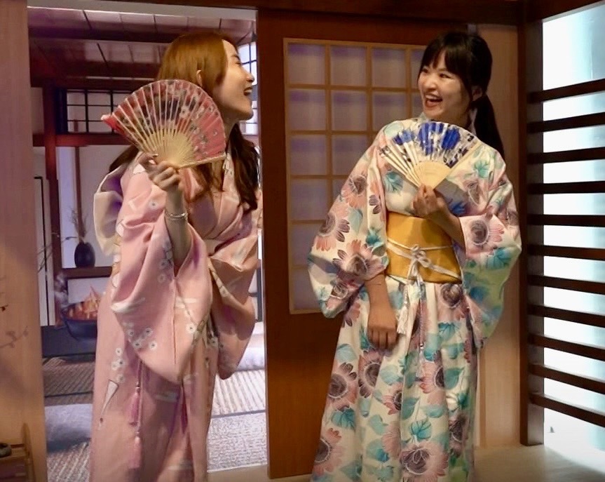 日式燒肉店提供和服讓客人體驗。 業者/提供