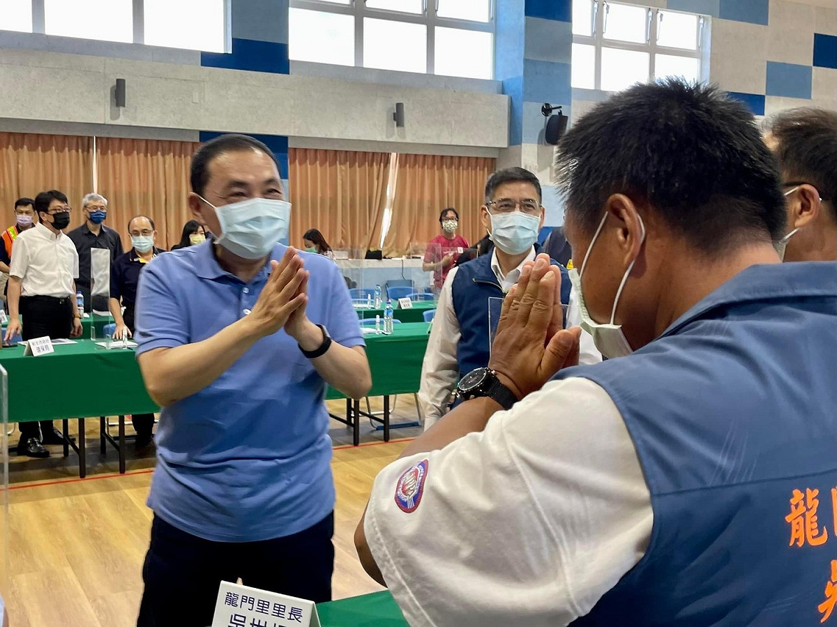 貢寮區行動治理。 圖：新北市民政局提供