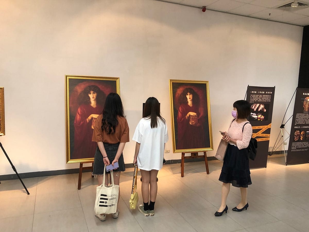 《名畫遇見毒品》特展展出期間為 6 月 26 日至 7 月 29 日，也同步進行線上特展。 圖：高雄市毒防局提供