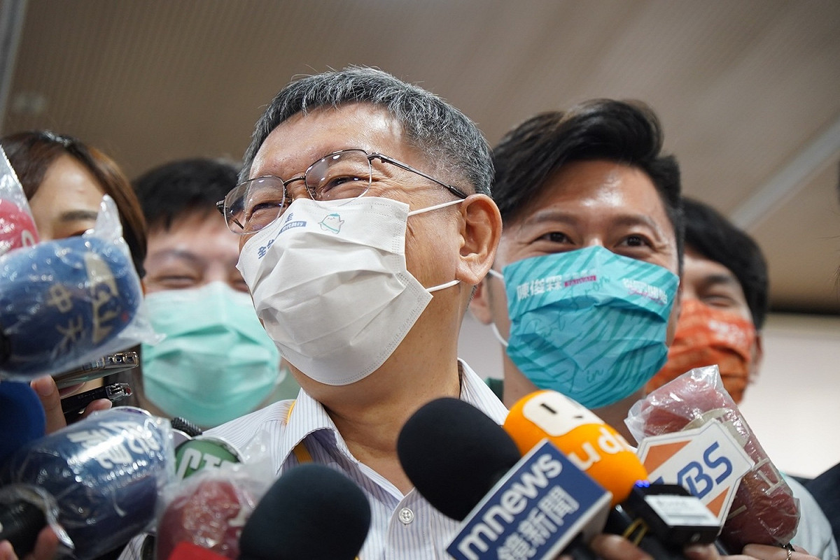 民眾黨主席柯文哲。 圖：民眾黨 / 提供